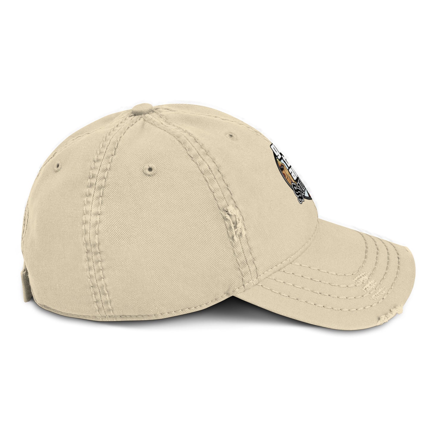 Casquette effet use GTA San Andreas kaki cote droit - Vetshopidee
