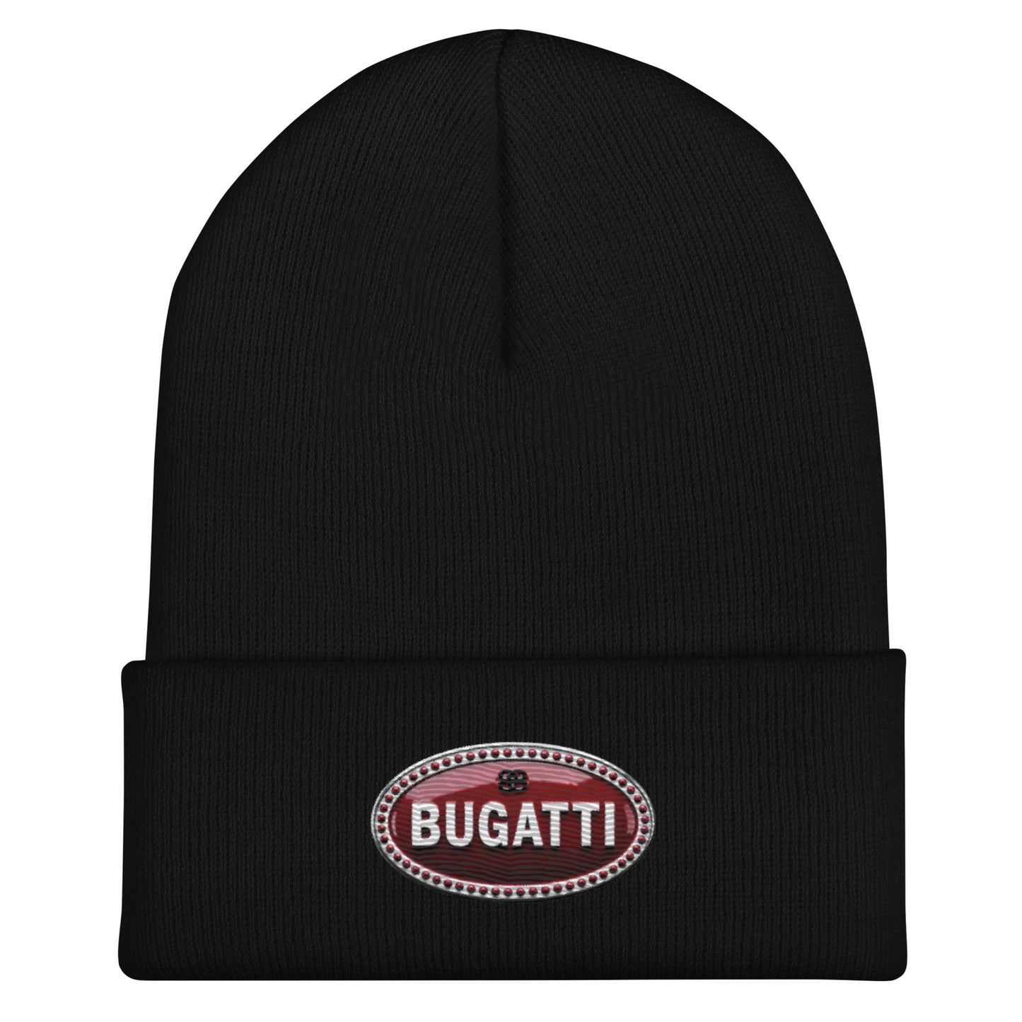 Bonnet a revers BUGGATI noir - Vetshopidee
