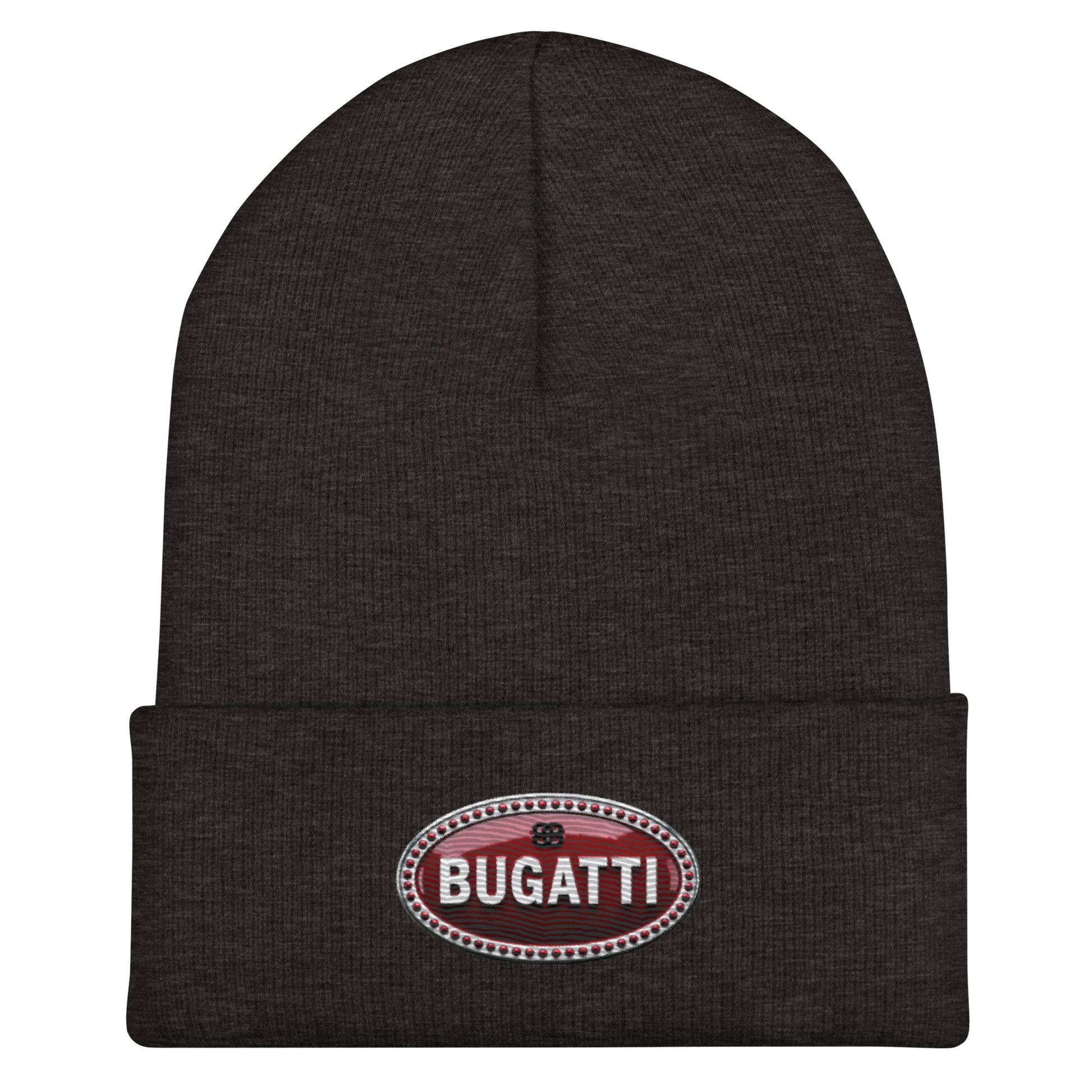 Bonnet a revers BUGGATI gris fonce vue 2 - Vetshopidee
