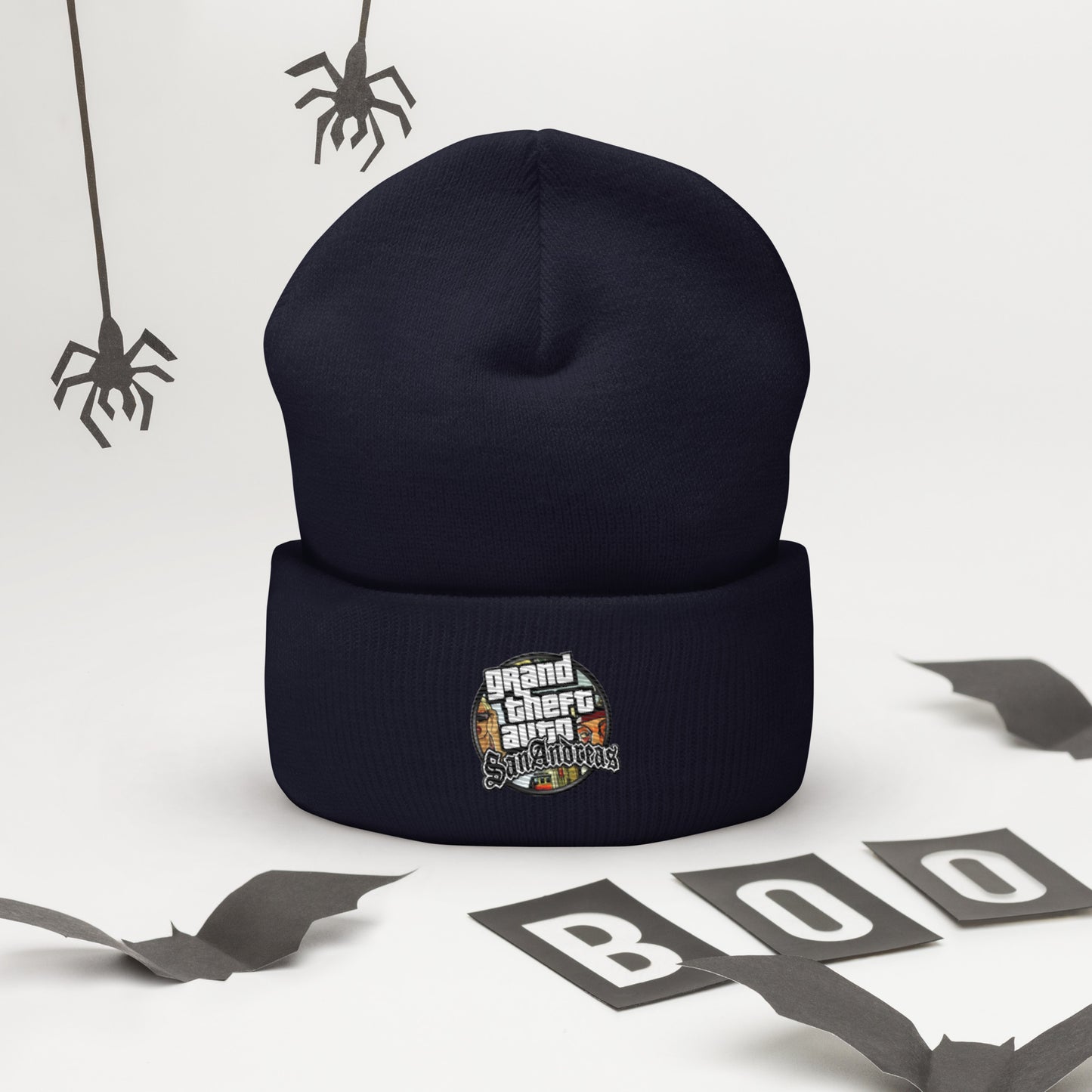 Bonnet a revers GTA San Andreas bleu marine - Vetshopidee