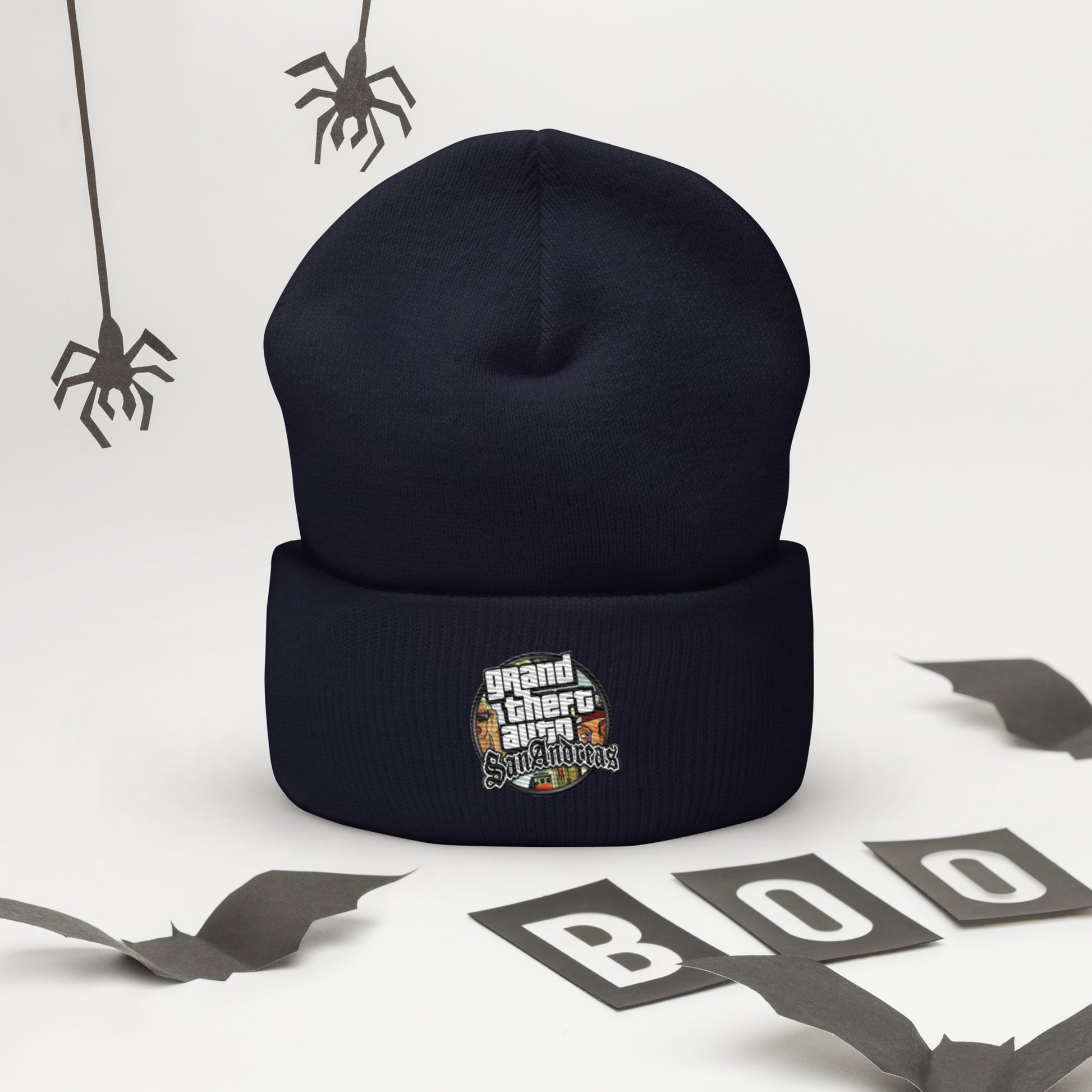 Bonnet a revers GTA San Andreas bleu marine - Vetshopidee