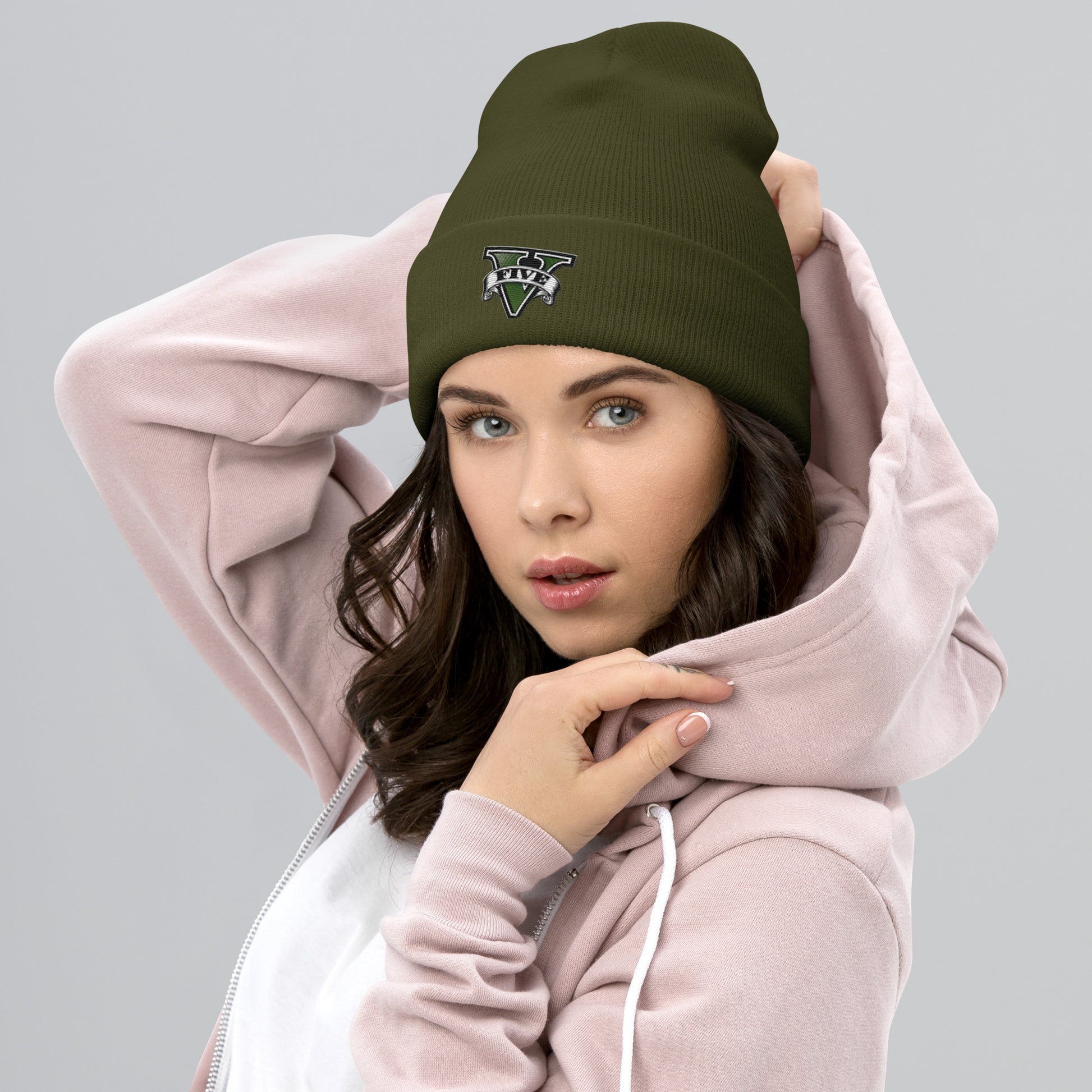 Bonnet a revers GTA V olive - Vetshopidee