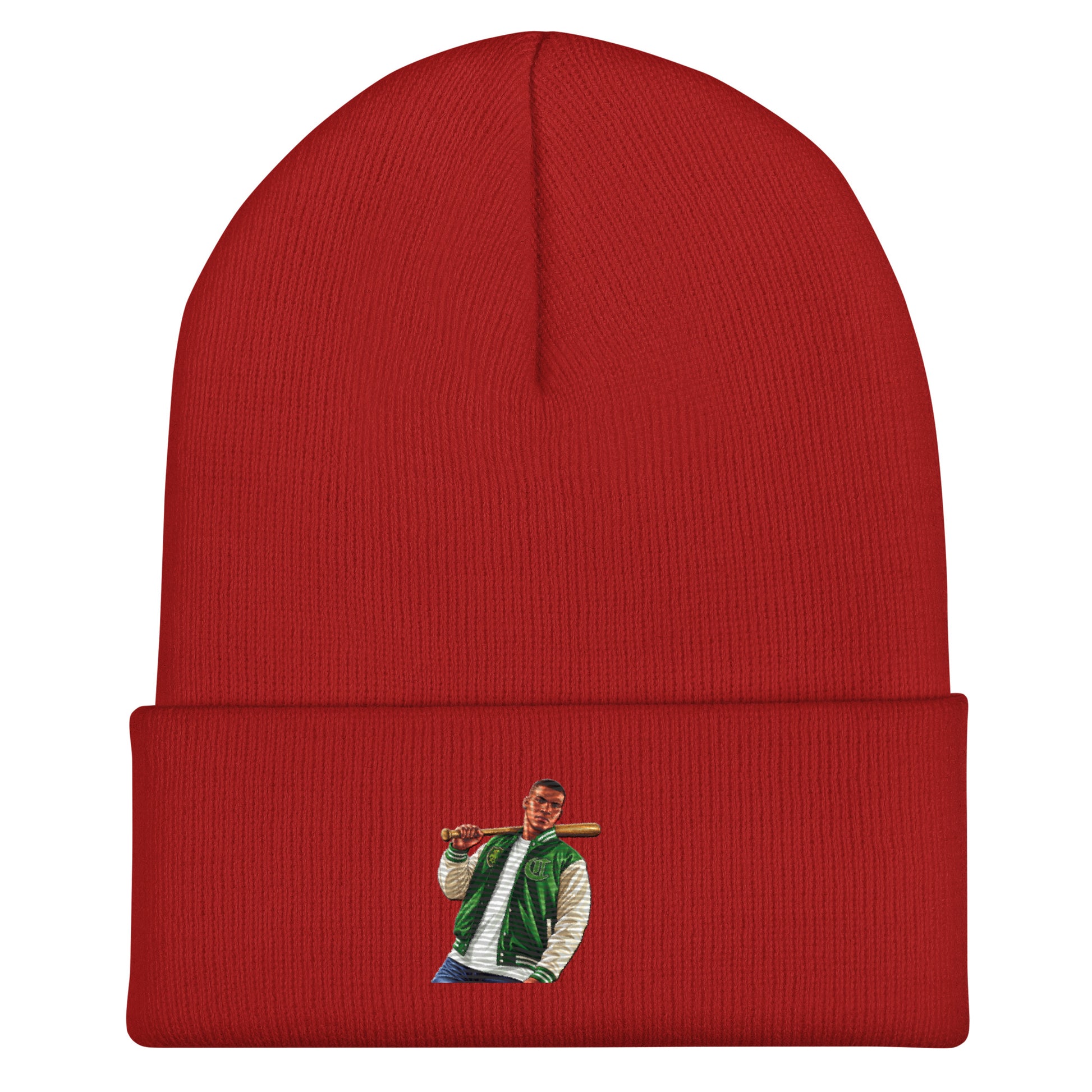 Bonnet a revers FRANKLIN GTA V rouge vue 2 - Vetshopidee