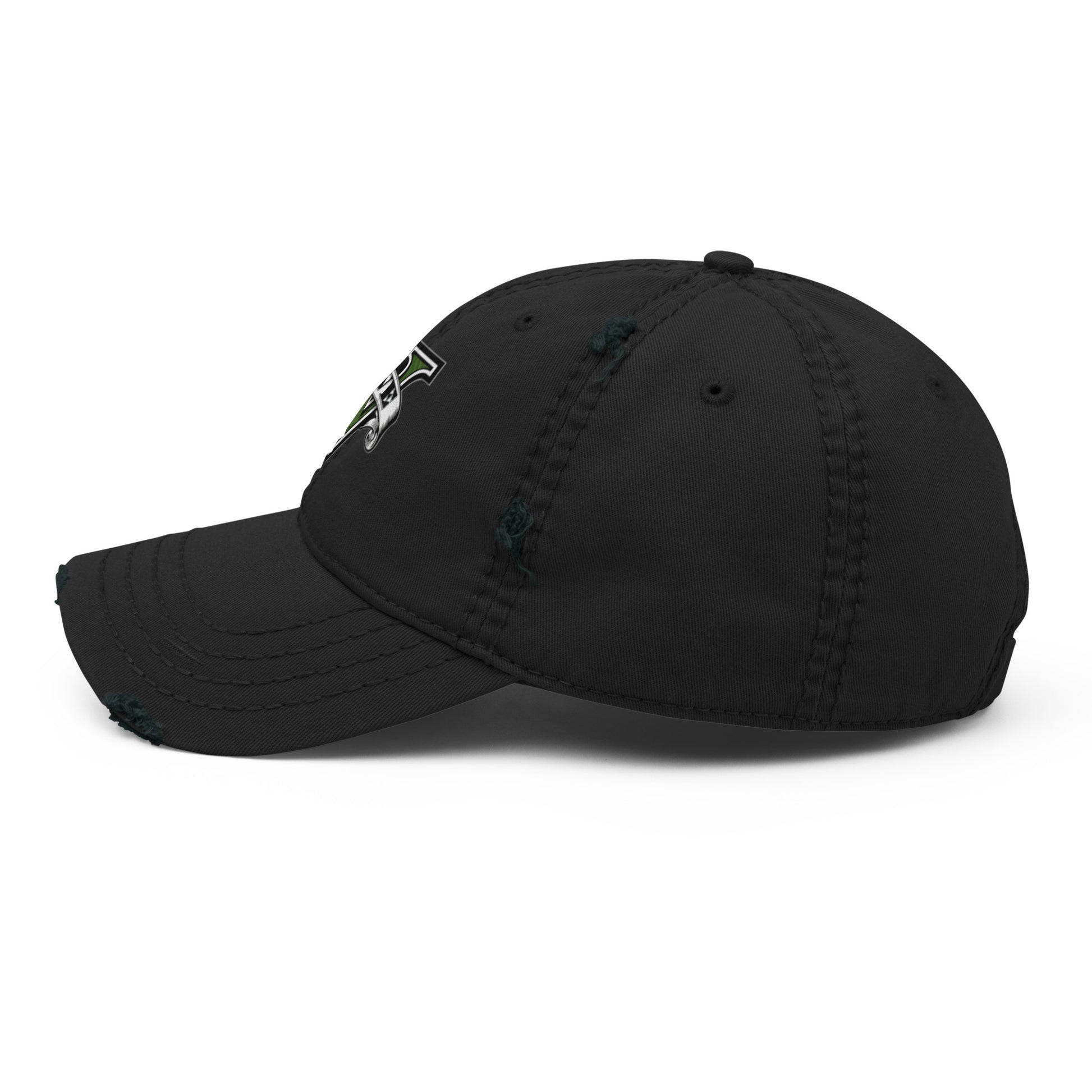 Casquette effet use GTA V noir cote gauche vue 2 - Vetshopidee