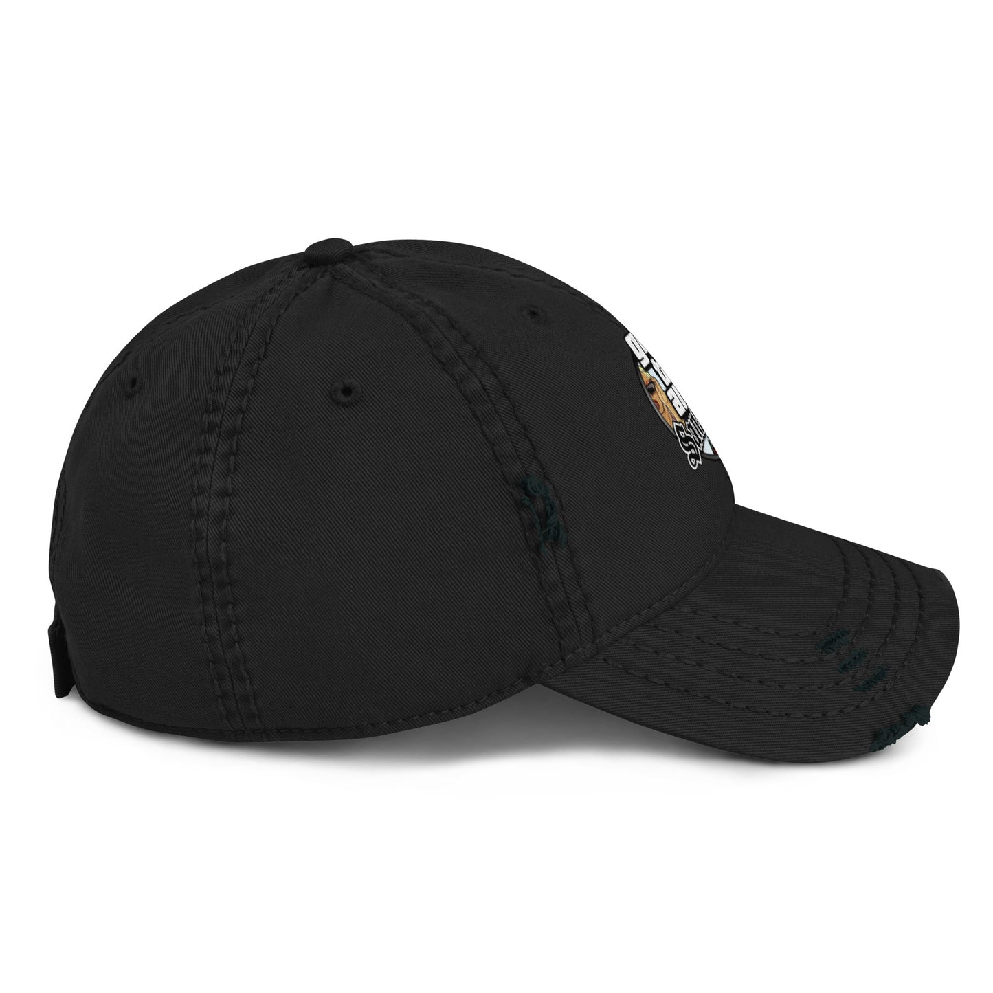 Casquette effet use GTA San Andreas noir cote droit - Vetshopidee