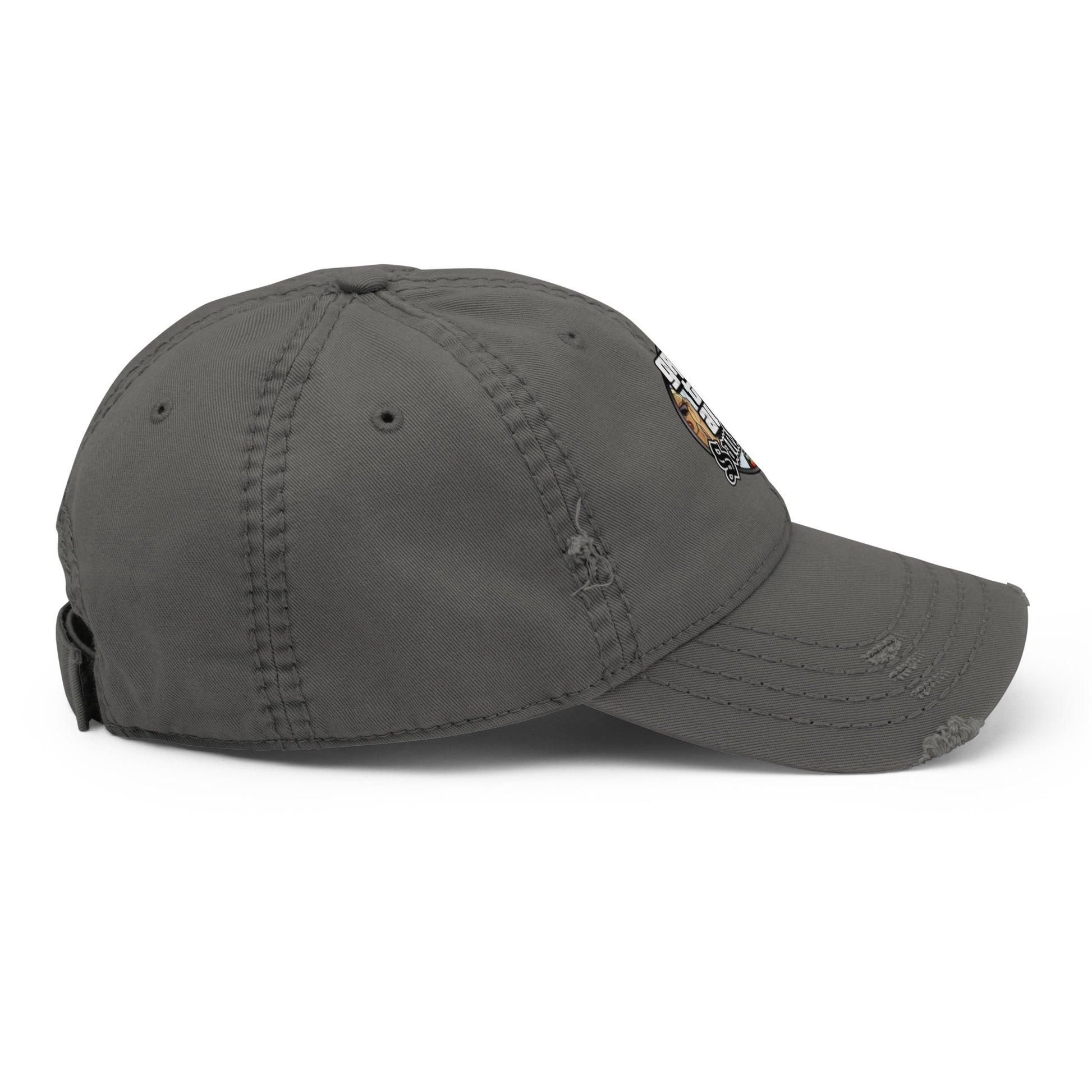 Casquette effet use GTA San Andreas gris anthracite cote droit vue 2 - Vetshopidee