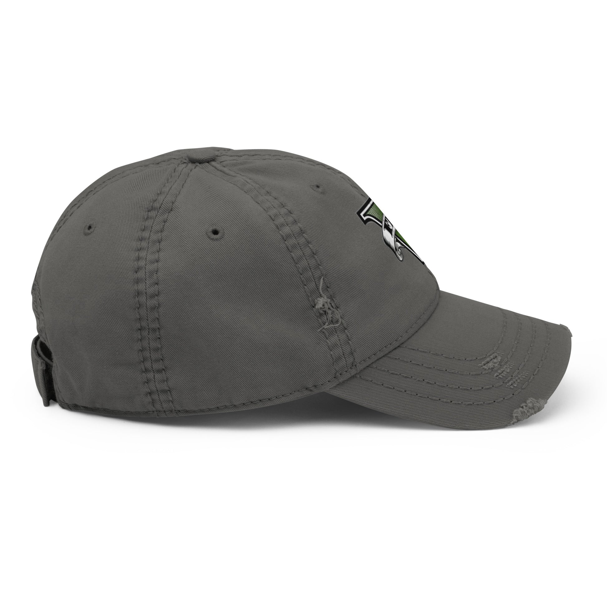 Casquette effet use GTA V gris anthracite cote droit vue 2 - Vetshopidee