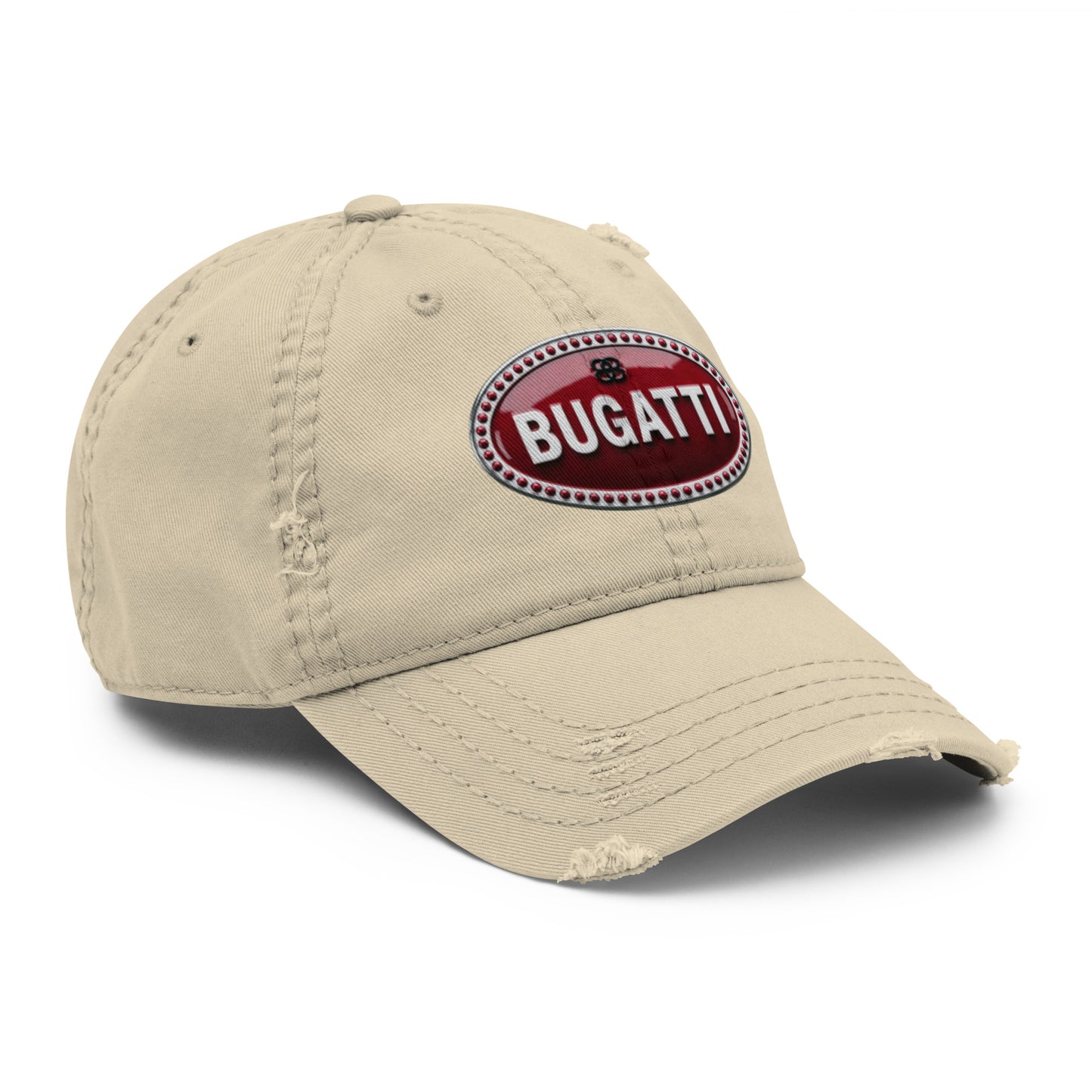 Casquette effet use BUGGATI kaki avant droit - Vetshopidee